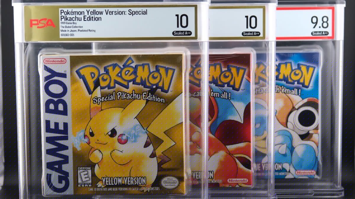 Estas reliquias de Pokémon se han vendido por una fortuna en la segunda mayor transacción de videojuegos de la historia
