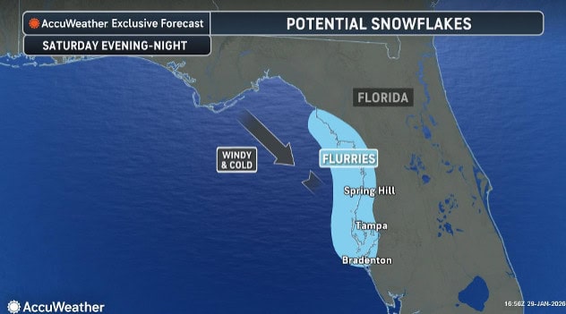 ‘Bomb Cyclone’ Targets East Coast And Rare Snow Could Hit Florida Amid Deadly Freeze