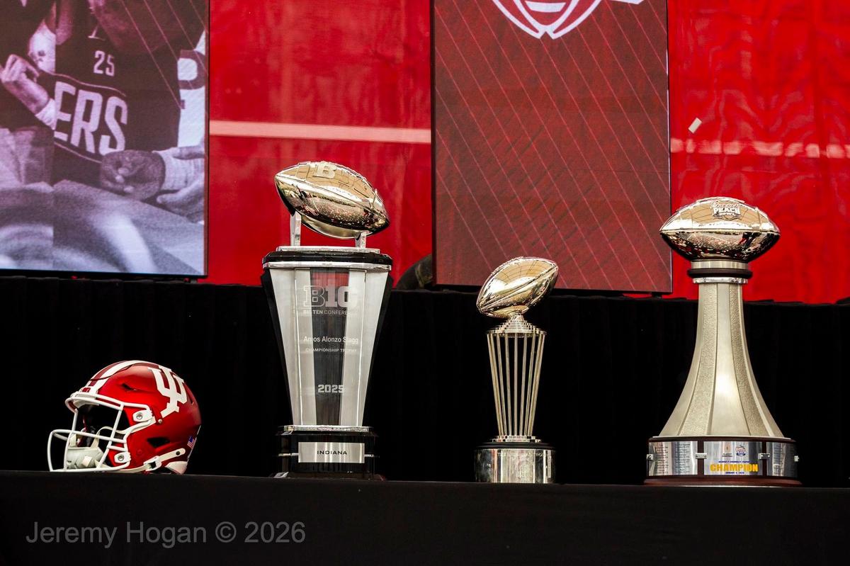 IU Celebrates National Championship In Bitter Cold With True Fans