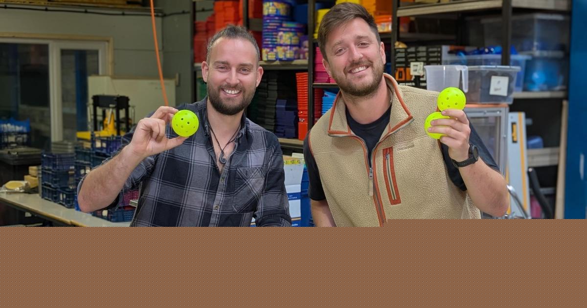 Dorset recycled plastics manufacturer turns plastic pickleballs into products