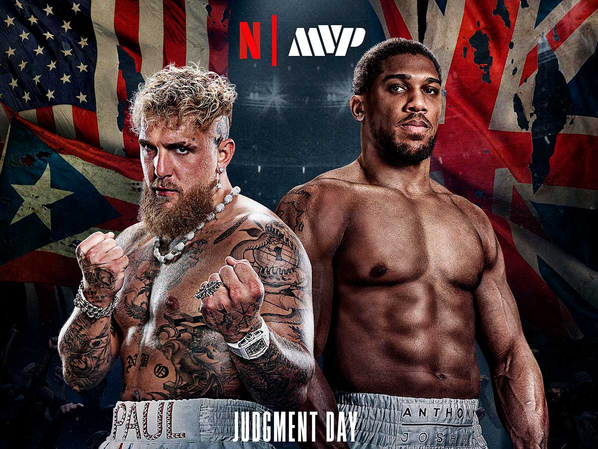 Confirman pelea entre Anthony Joshua y Jake Paul