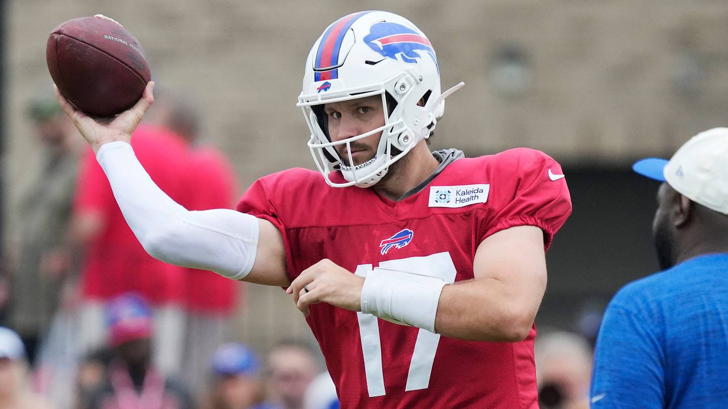 Josh Allen Keeps Kid-Friendly Tradition Alive as Bills' Open New Stadium on Saturday