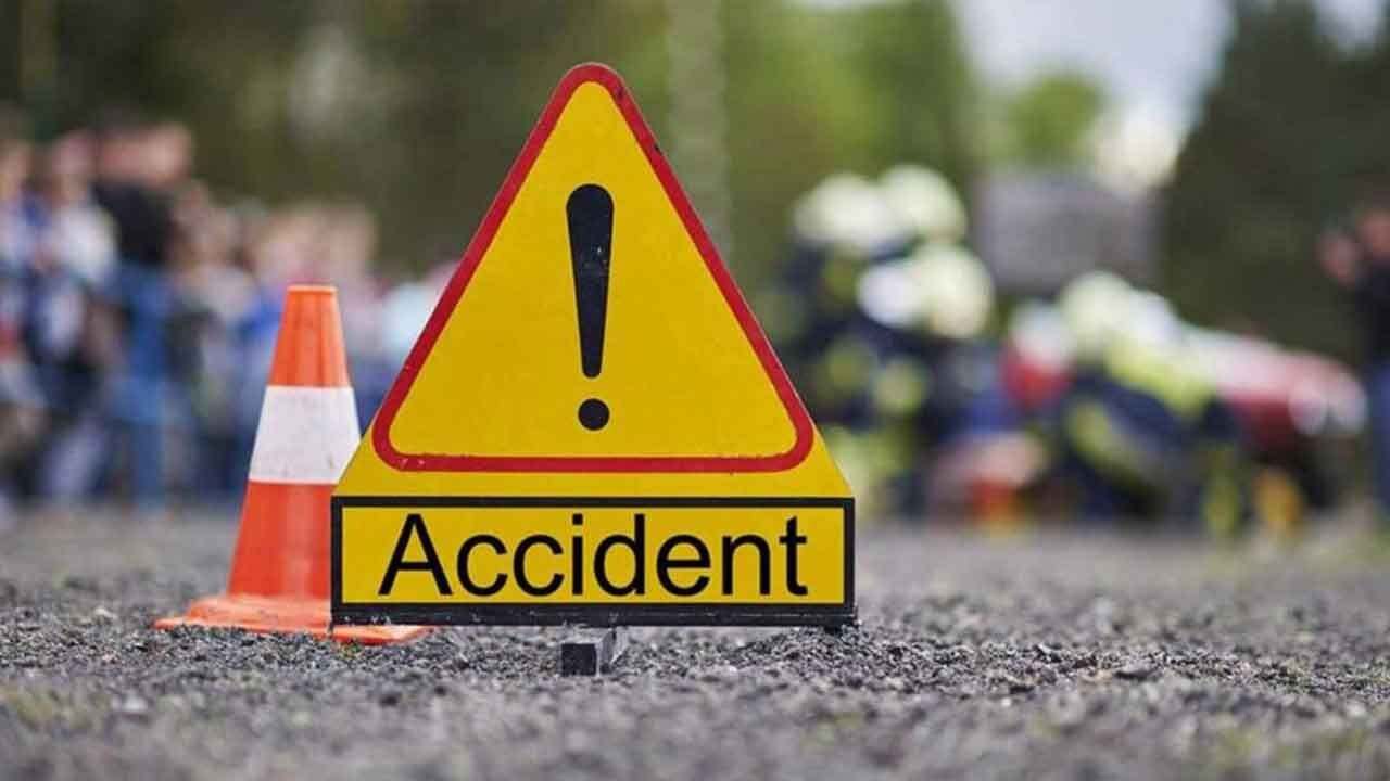 Truck Collides with School Bus in Chittoor District