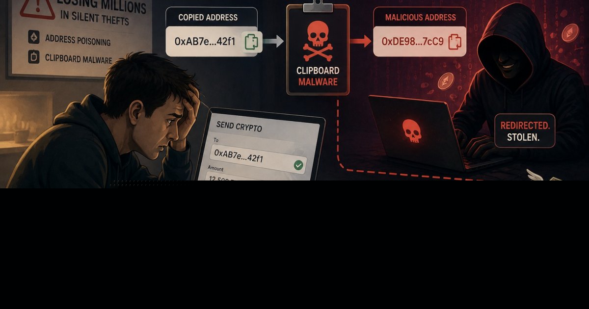 Crypto Address Poisoning Is Costing Millions: Here's How It Works