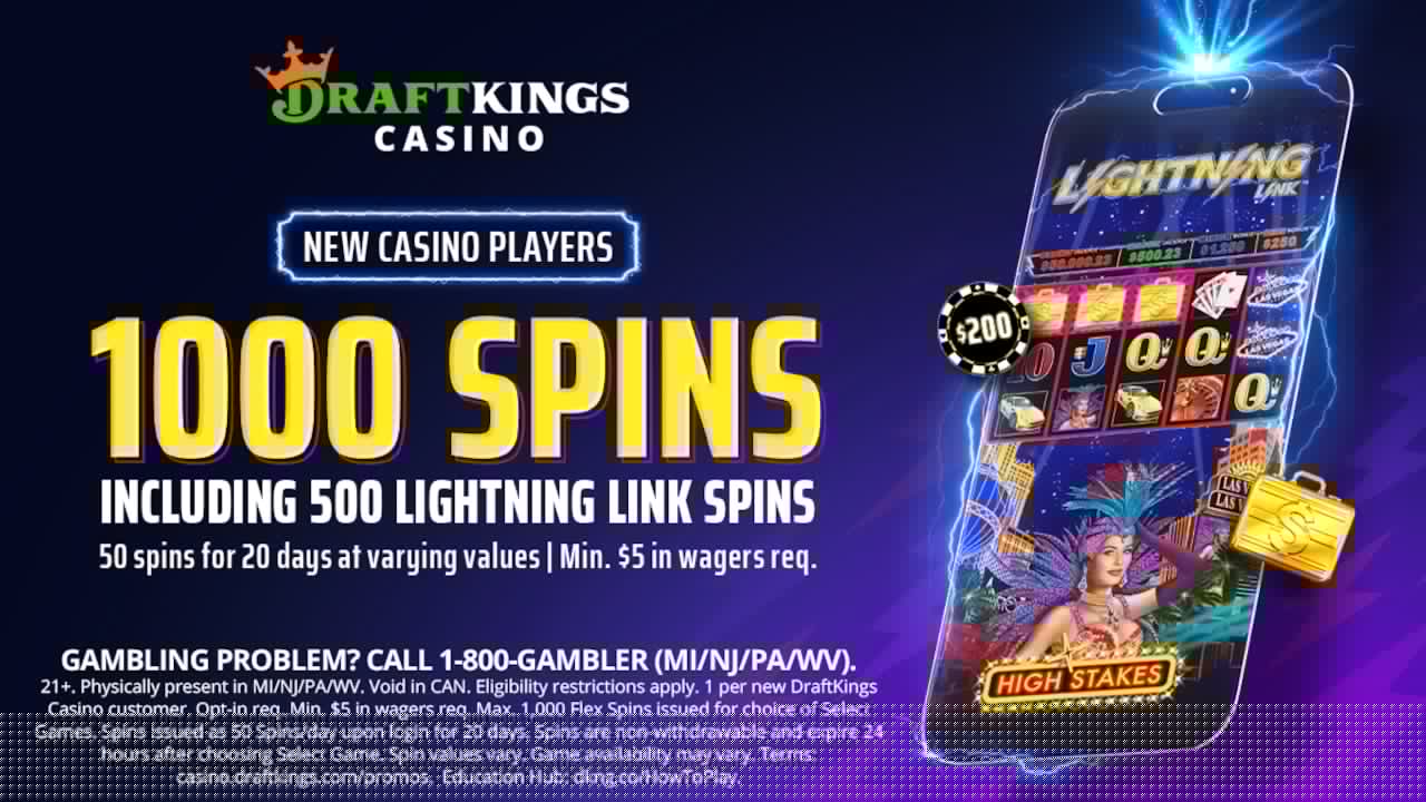 DraftKings Casino promo code 2026: 1,000 spins on your choice of over 100 slots