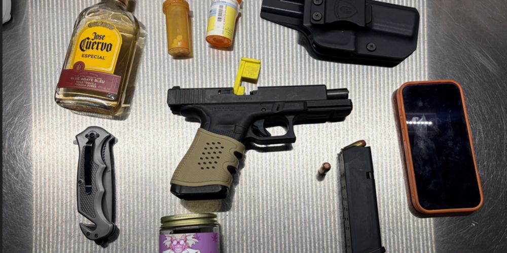 Two arrested after Highway 11 traffic stop and firearm seizure