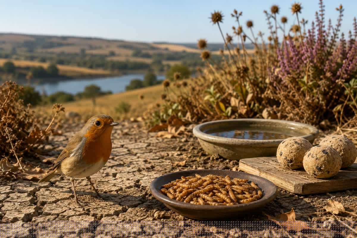 As Drought Grips Britain, Garden Birds Are Going Hungry, Here's How to Help