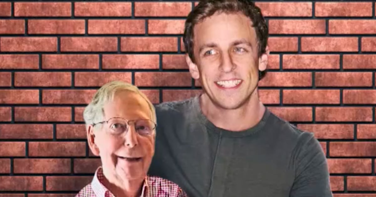 Seth Meyers Exposes Mitch McConnell’s Life-Affirming Ritual
