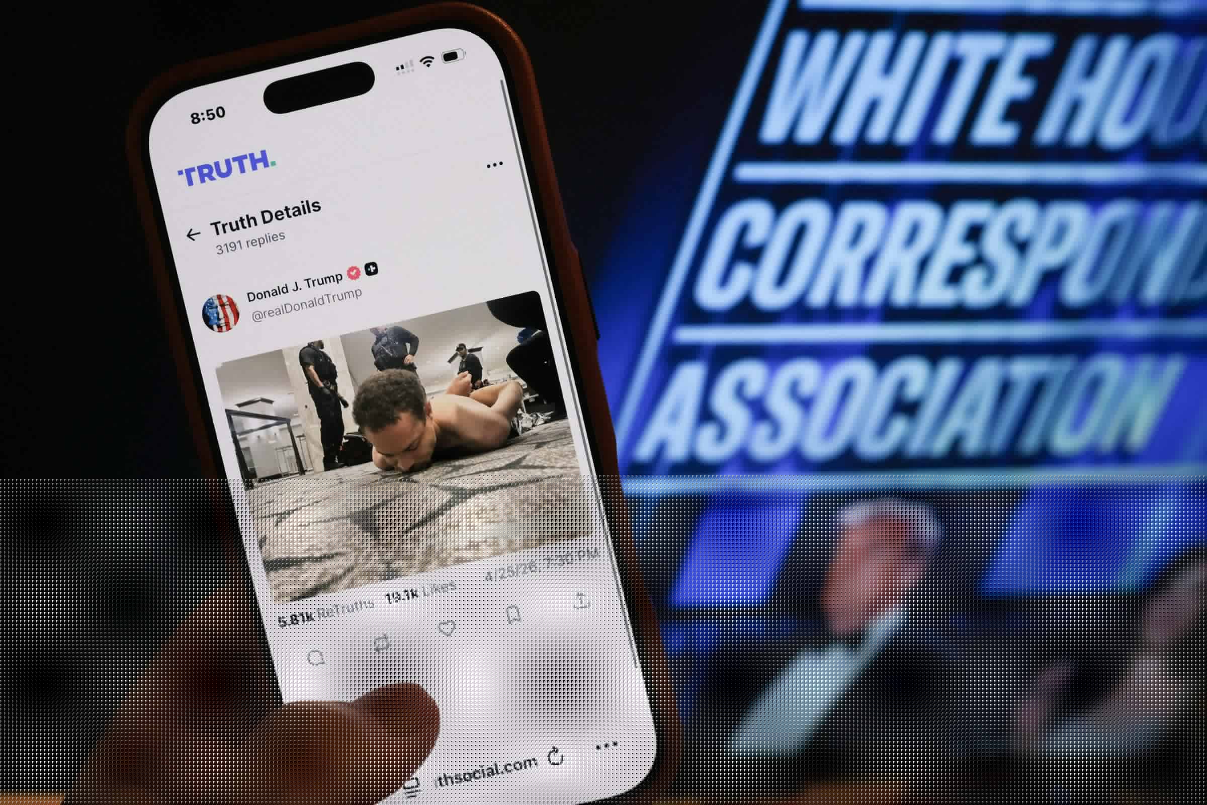Grupos de mdia processam Trump por venda de acesso antecipado ao Truth Social