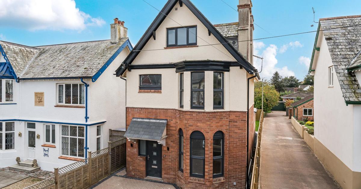 Sidmouth house for sale with guide price of £750k