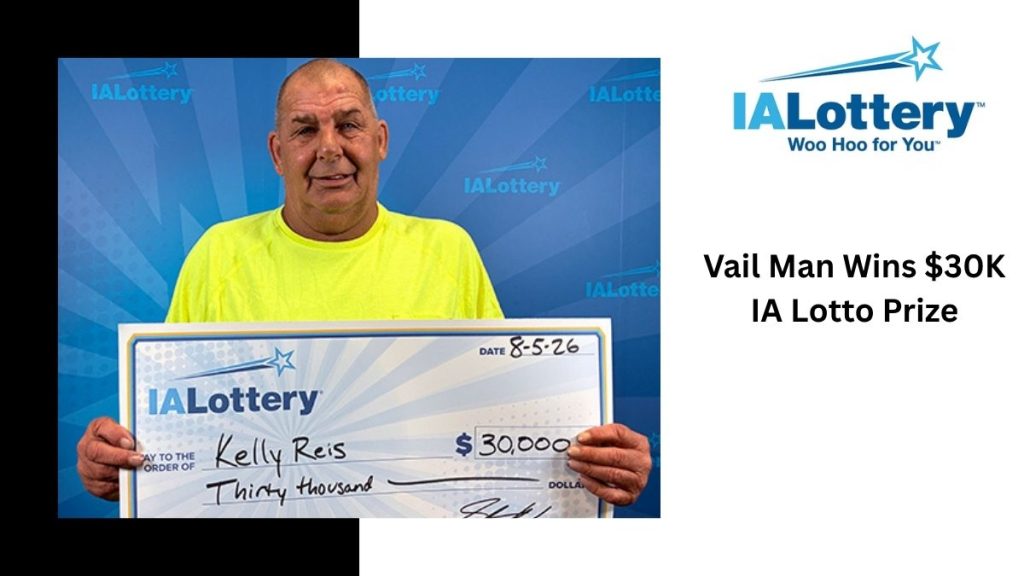 Vail Man Claims $30K Iowa Lottery Prize