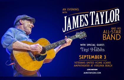 Win Tickets to James Taylor and His All Star Band