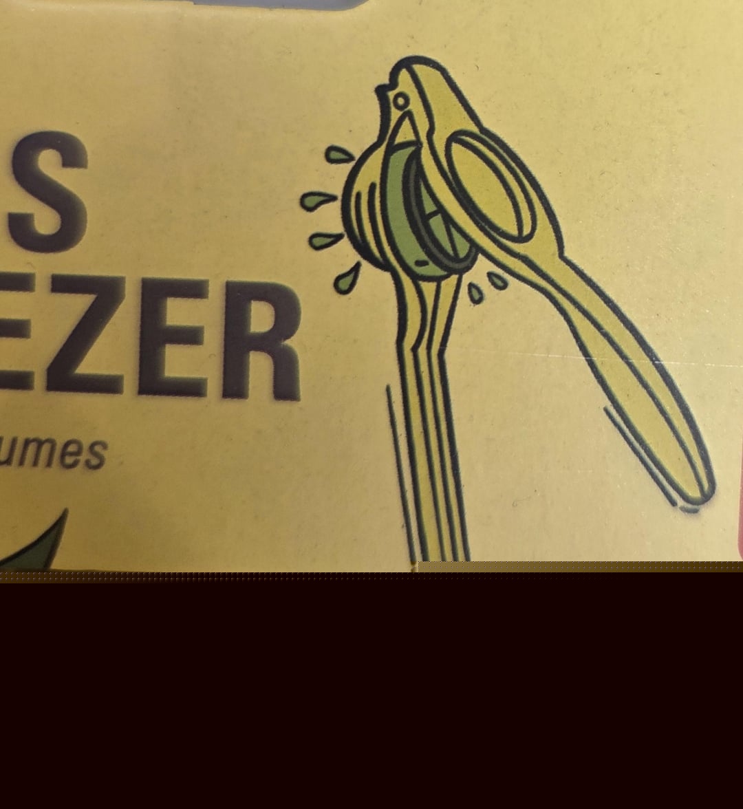 You Had One Job - The lemon in the squeezer is facing the wrong way