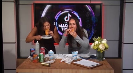 TikTok made me try it: Jene & Christina test a viral food trend & soda can curls hack