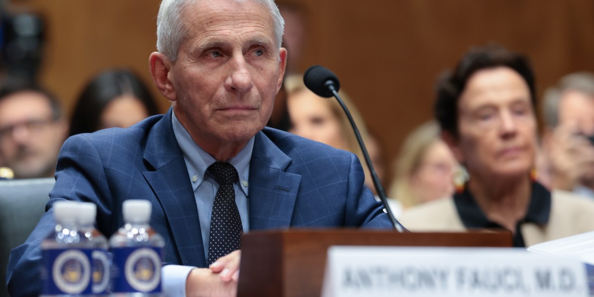 Dr. Fauci, the Lockdown Czar, just won’t go away