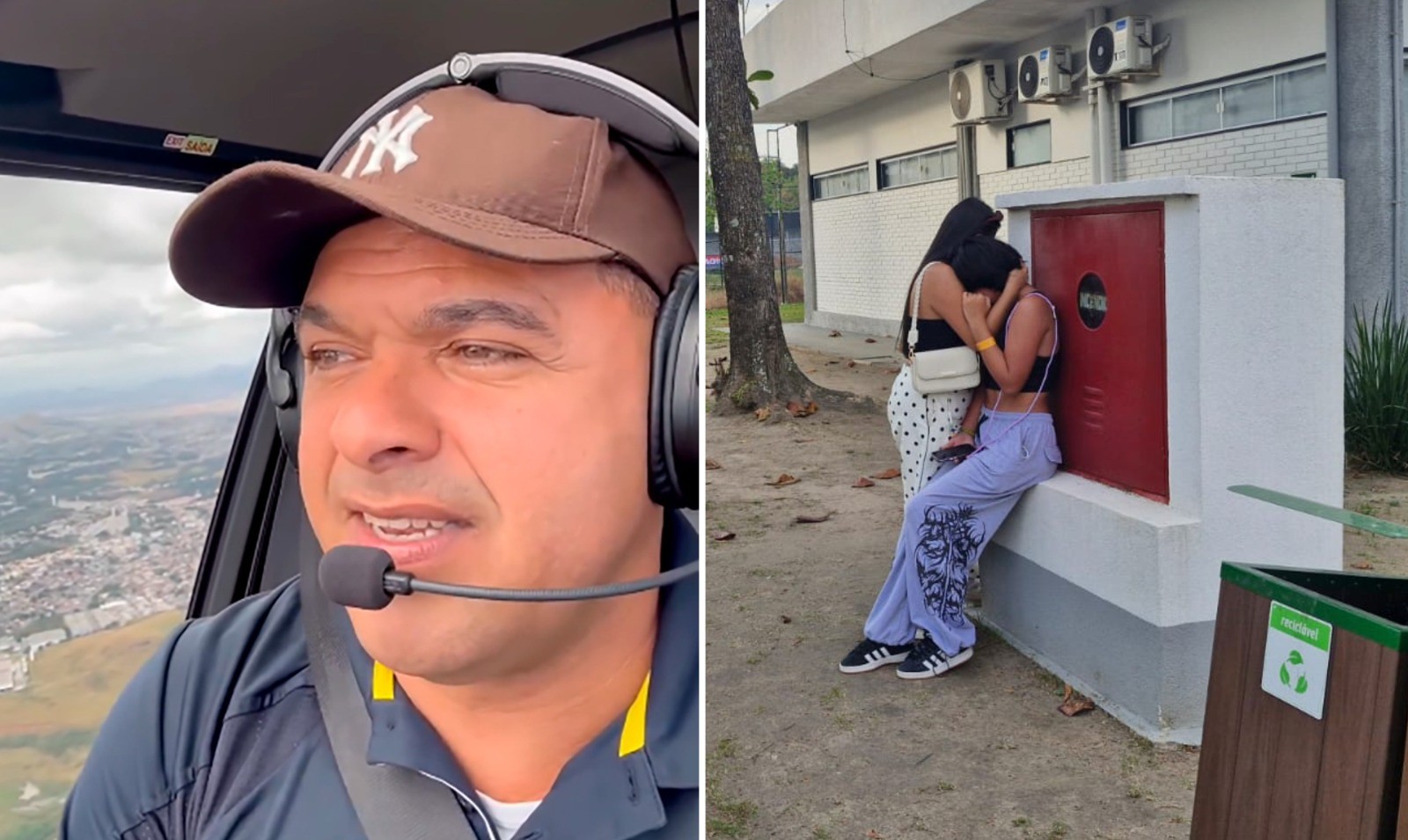 Quem são as vítimas de queda de helicóptero próximo à Vista Chinesa no Rio