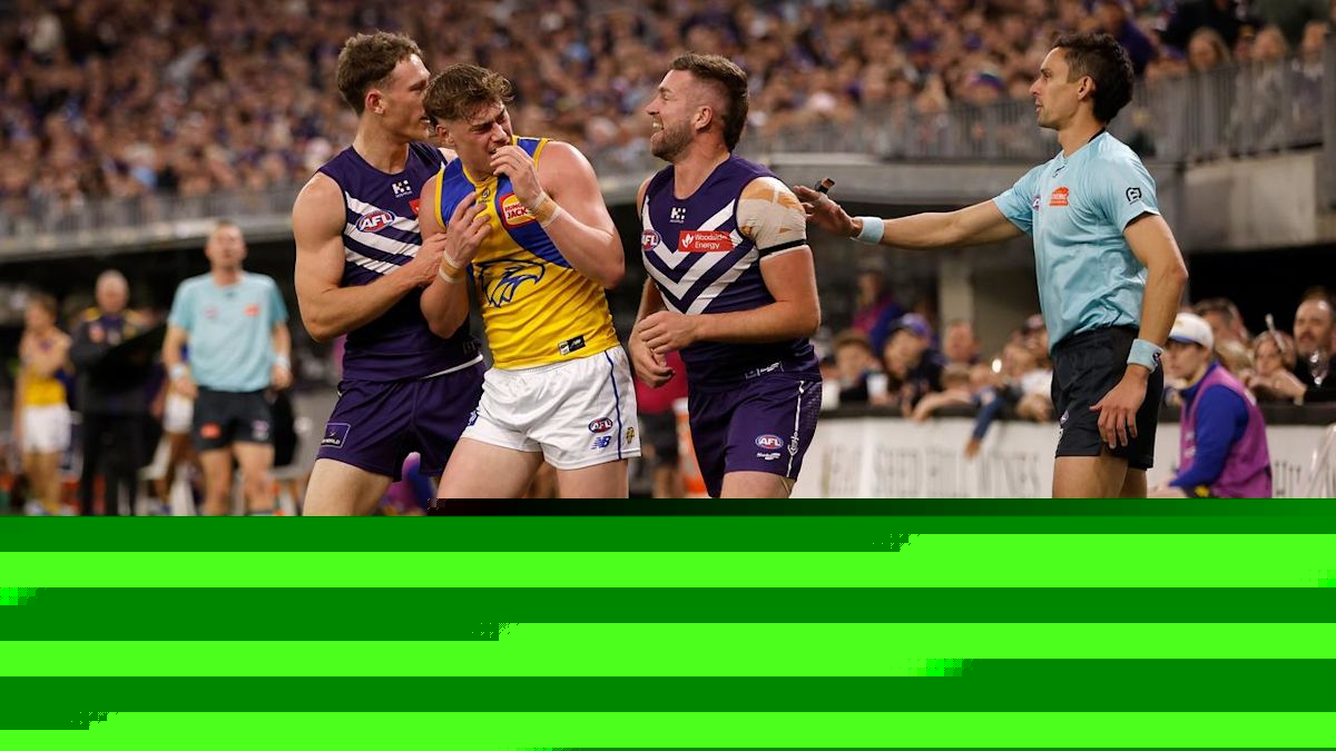 Is Harley Reid copping a bad rap from AFL umpires?