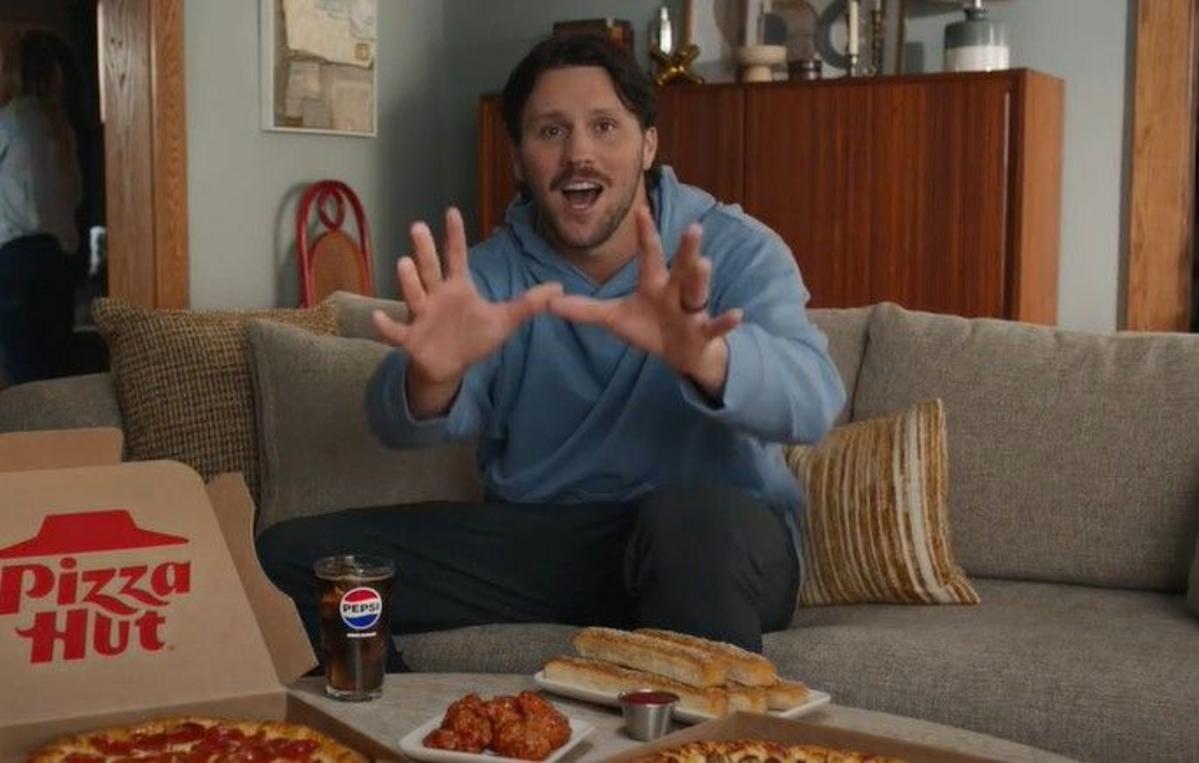 Josh Allen Is Face Of New Pizza Hut Deal