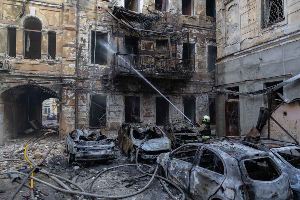 Ara: Attakki Russi fuq Odesa jikkawżaw ħsarat f’binjiet u infrastruttura