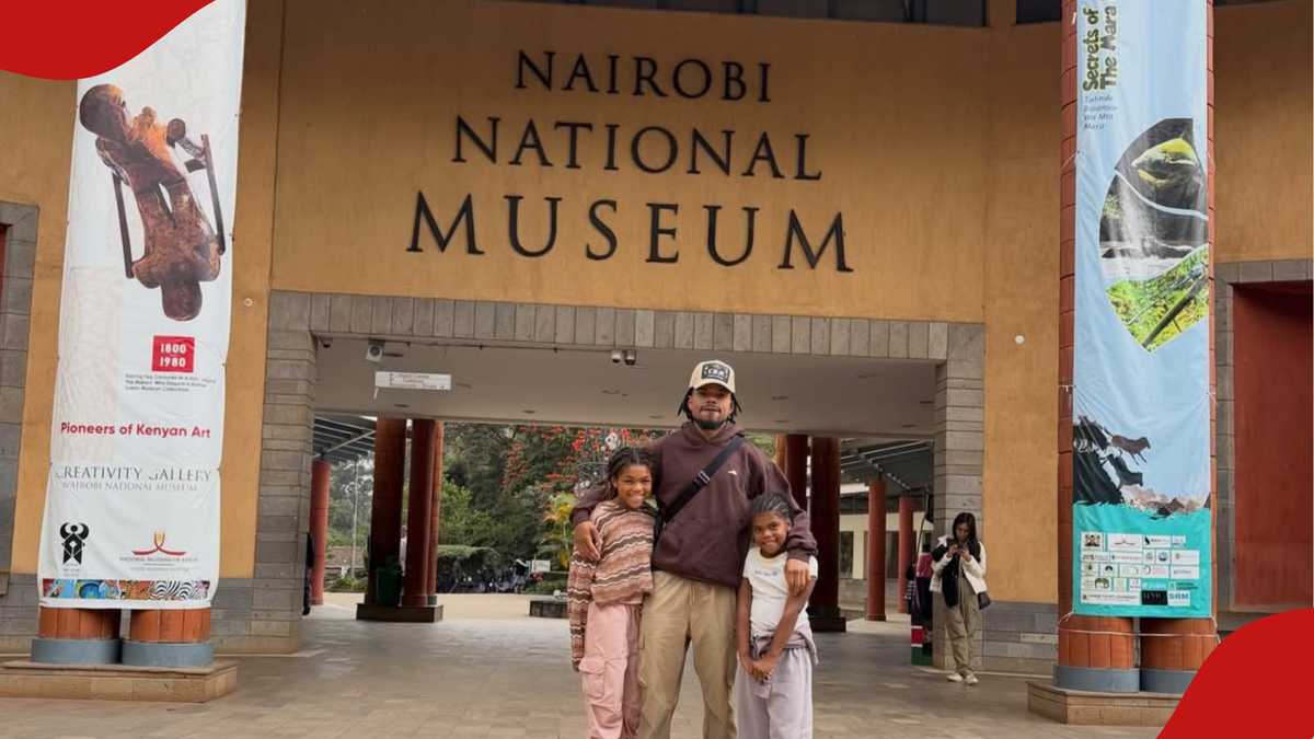 Chance The Rapper shares lovely photos from Nairobi National Museum with daughters