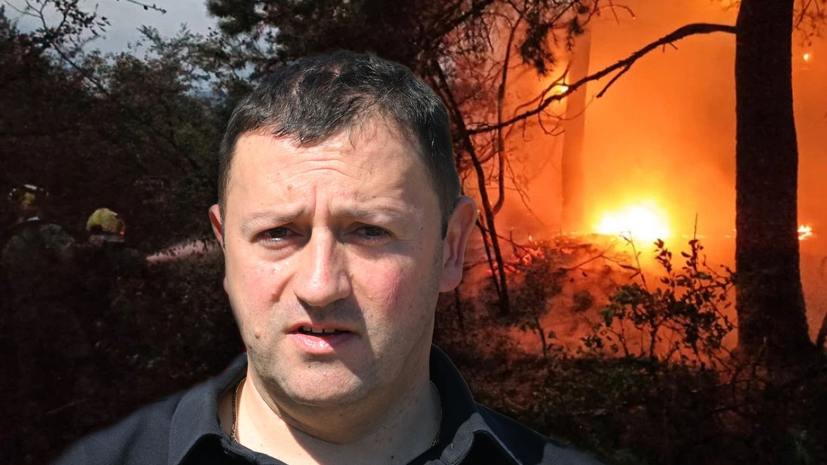 "SITUACIJA JE BOLJA, OPREZNI SMO" Čaušić o dramatičnoj borbi sa vatrom u Deliblatskoj peščari: Meštane čeka mirnija noć, na terenu vojska, helikopteri i STOTINE VATROGASACA! (FOTO/VIDEO)