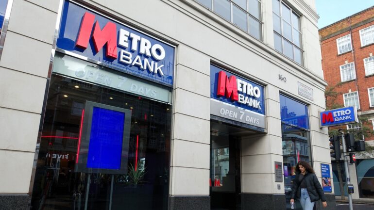 Metro Bank eyes £2bn merger with rival challenger bank Aldermore