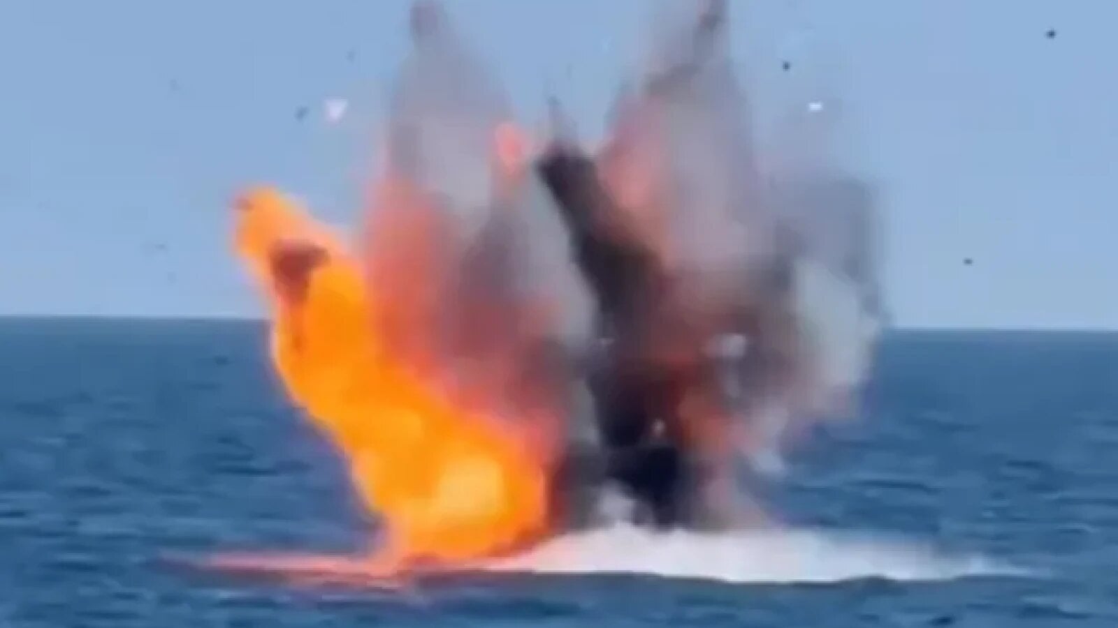 Romanian Naval Forces divers destroy two drones found drifting in the Black Sea