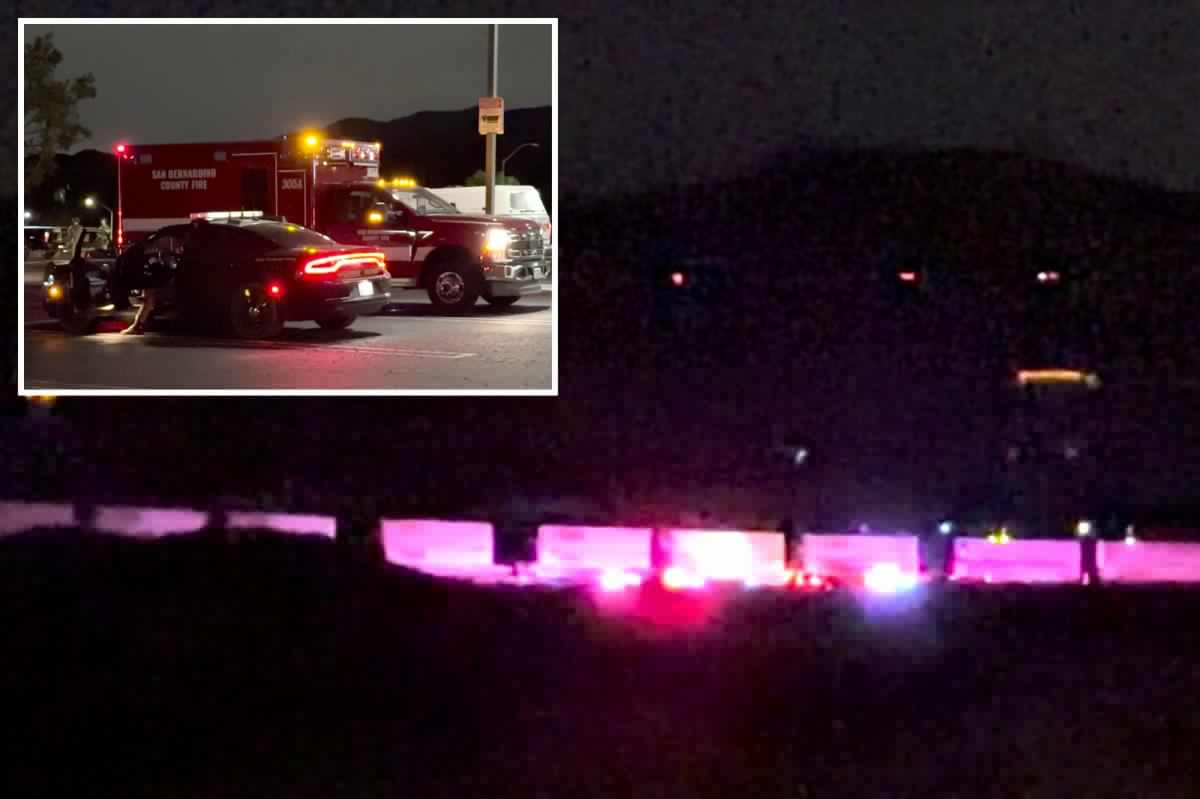 Train robbers open fire during freight burglary in Wild West-style shootout in California