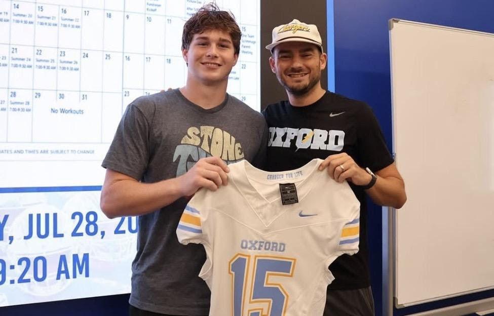 OHS selects junior linebacker to wear No. 15