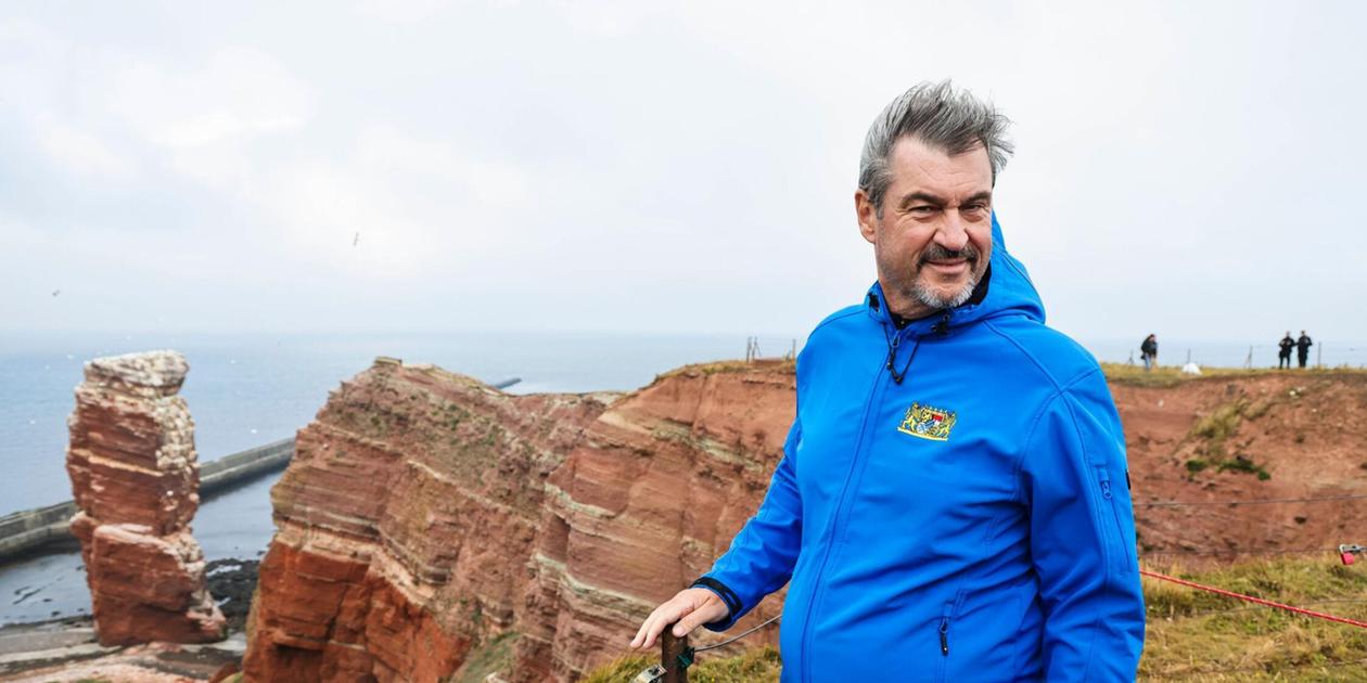 Söders Helgoland-Reise kostete Bayern 16.000 Euro
