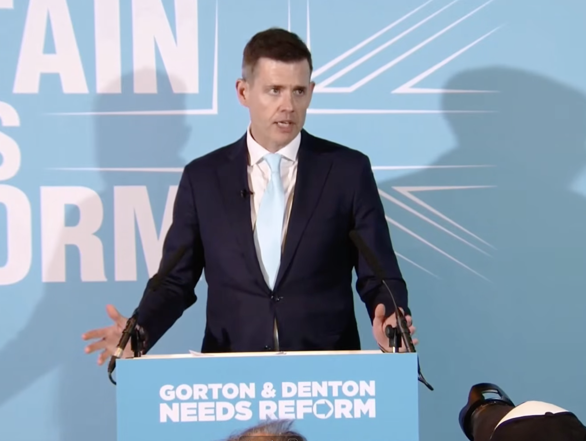 Police reject Reform’s complaint over Labour’s clip of Matt Goodwin bad-mouthing Manchester