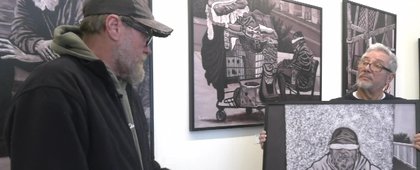 Through art, Wilmington artist asks viewers to see homelessness differently