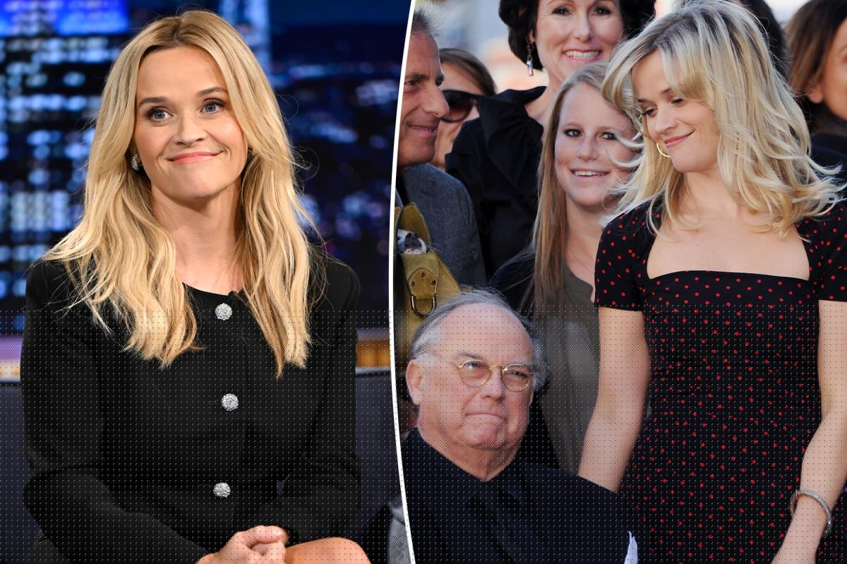 Reese Witherspoon’s father rushed to hospital after being found near pool at Nashville home