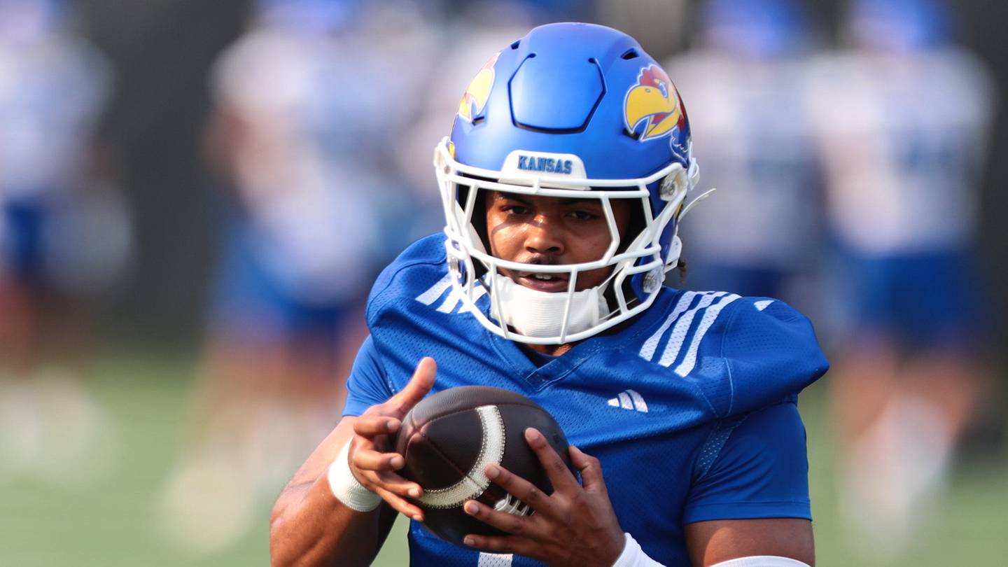 Kansas HC Lance Leipold Optimistic About Jayhawks’ New-Look Backfield