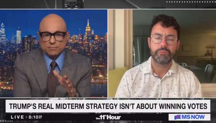 ‘It's a Joke, But It's Not a Joke’: MS NOW Claims Trump Wants a 2028 Run