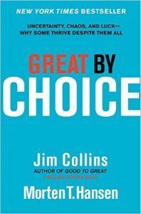 Book summary: Great By Choice by Jim Collins