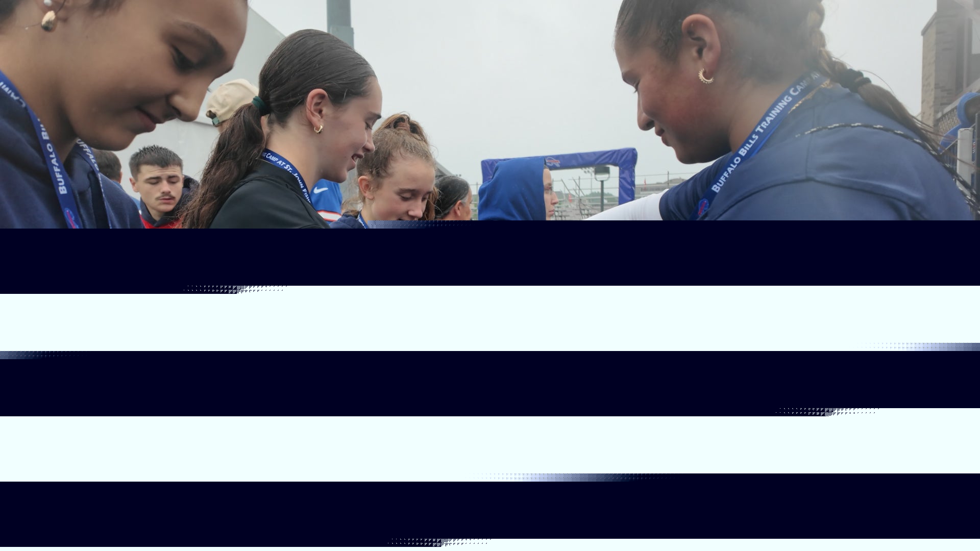 Victor girl’s basketball team helping keep Bills Training Camp trash free