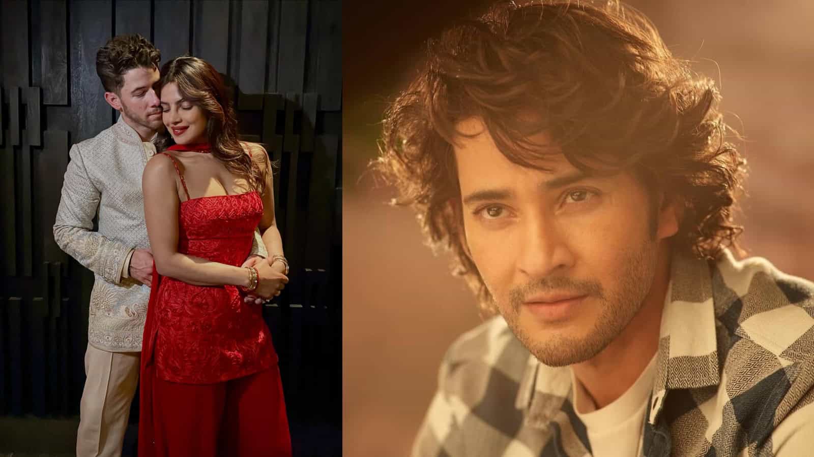 Watch: Mahesh Babu, Priyanka Chopra and Nick Jonas spotted in Gachibowli