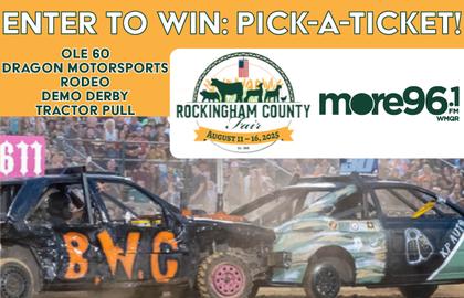 Win a Pair of Grandstand Event Tickets to the Rockingham County Fair!