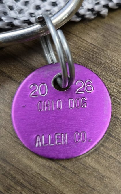 Last chance to purchase Allen County dog tags before price increase