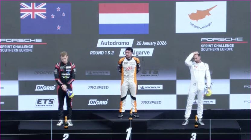 Ellinas returns to action at Estoril after starting season with podium