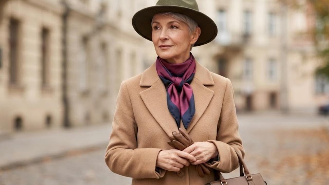 How headwear choice after 50 affects visual balance and facial contours