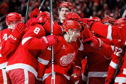 Patrick Kane is the all-time American-born scorer in NHL history, buy the Red Wing’s jersey today