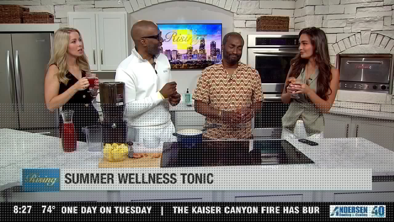 Wellness Wednesday: Harold Leffall makes healthy Hibiscus Iced Tea