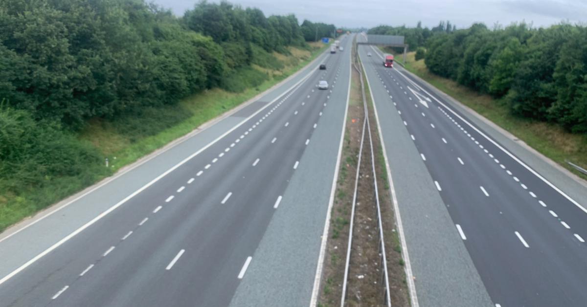 Man threatens another driver after speeding on A1(M)
