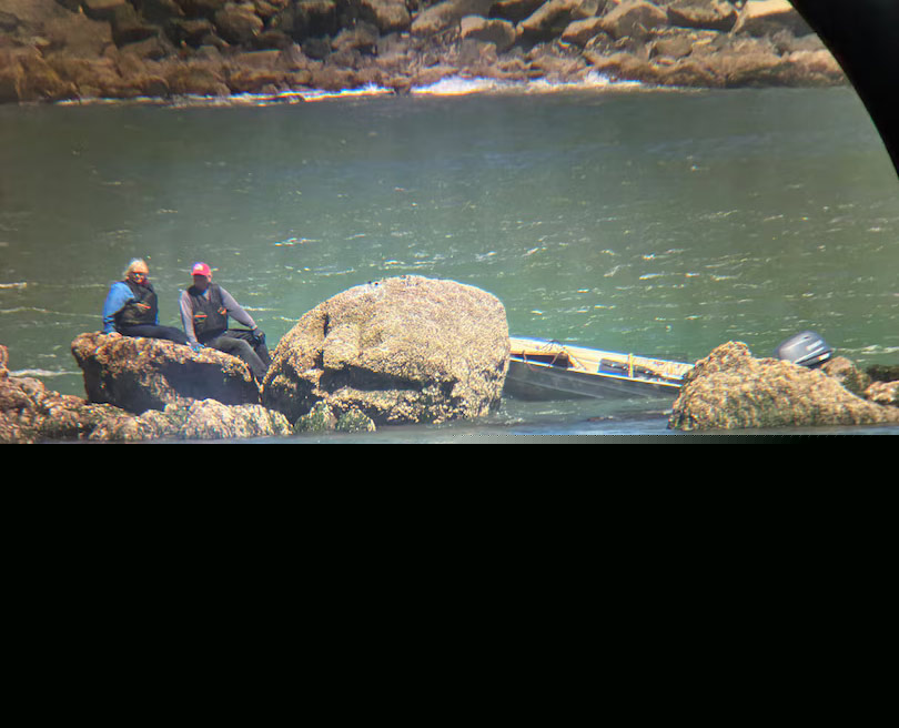 Two Rescued from Rocks at Bandon by Southern Oregon US Coast Guard Crew, Police