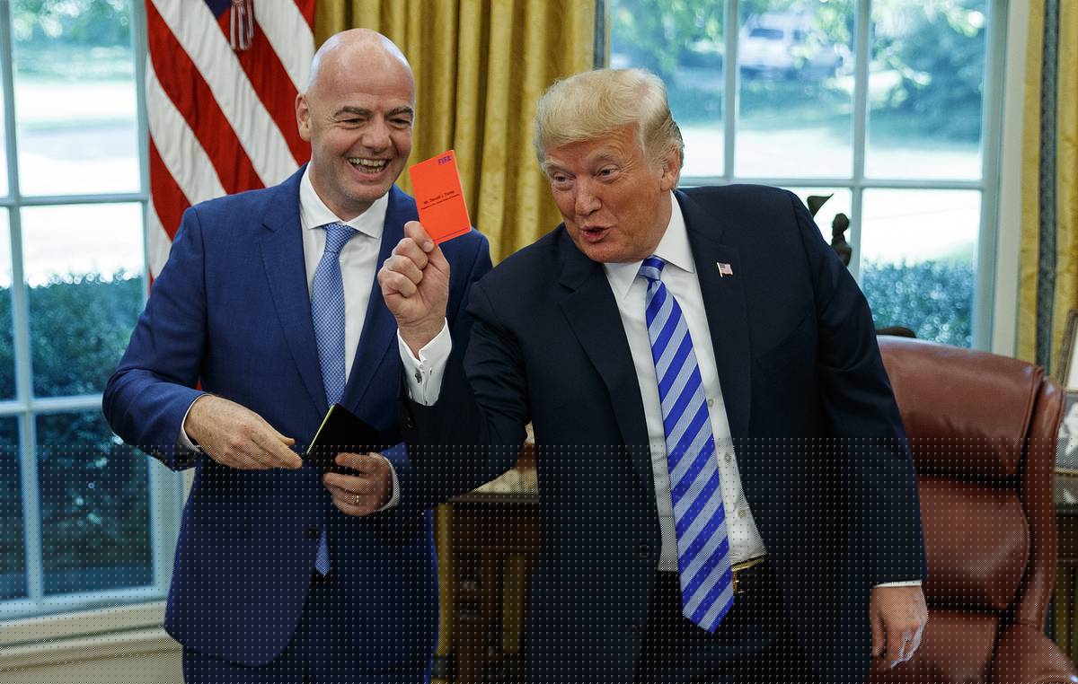US President Trump says 'terrible mistake' may be made replacing FIFA chief Infantino