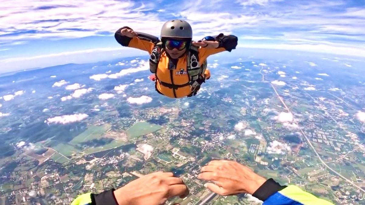 Meet Divya Surepalli, Andhra Pradesh’s first licenced civilian woman skydiver