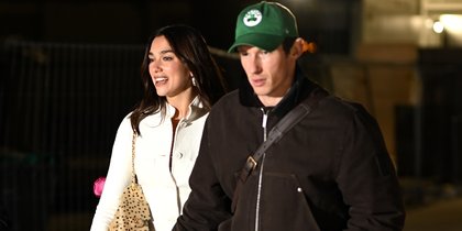 Dua Lipa & Fiancé Callum Turner Spend Time with Her Brother Gjin Lipa in Paris