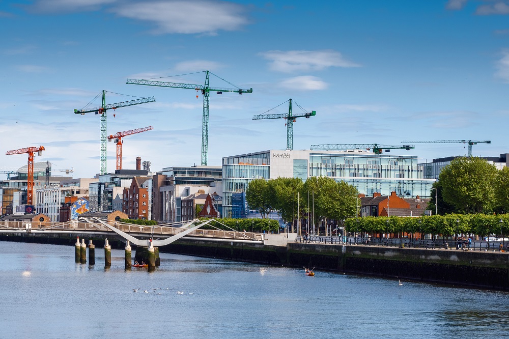 Man Arrested After Climbing Crane In Dublin City Centre
